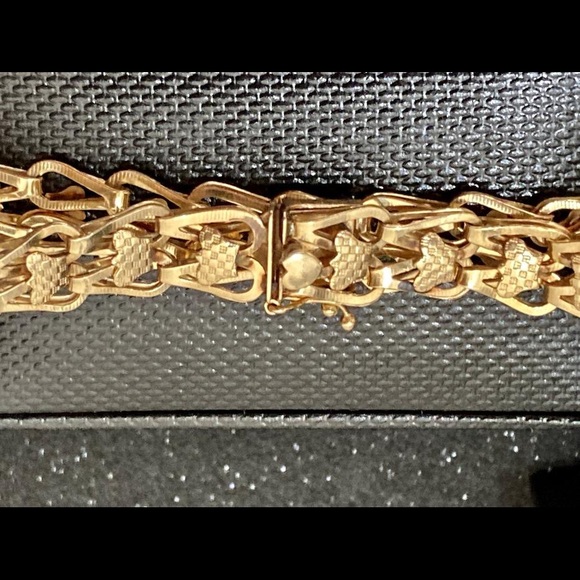 Sold 🛑 Vintage 14K Yellow Gold Bracelet 🛑 Sold - Picture 3 of 5
